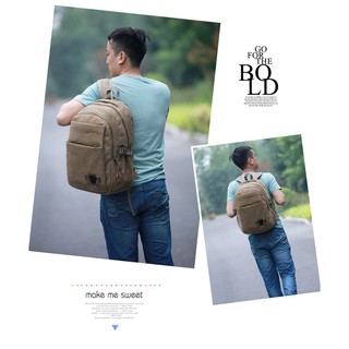 Balo vải Bố Canvas cao cấp 2019