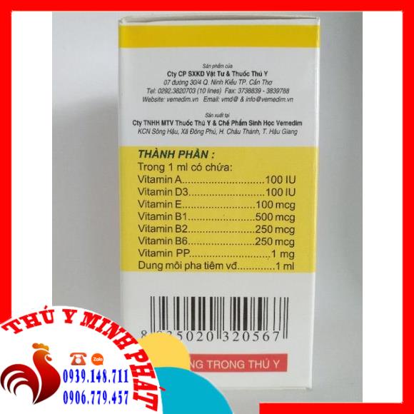 VMD BCOMPLEX ADE CHAI 100ML VMD