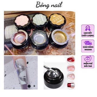 Gel metan vàng và bạc