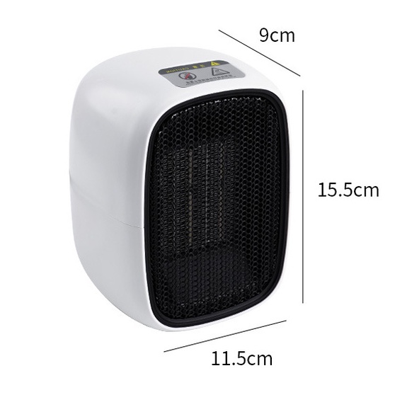 Quạt sưởi gốm ceramic, máy sưởi mini cao cấp không khô da, không đốt oxi an toàn