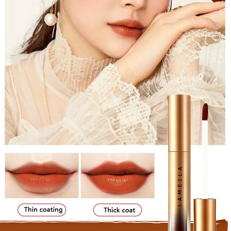 [Hàng mới về] Son kem trang điểm mịn màng khó phai màu JP6