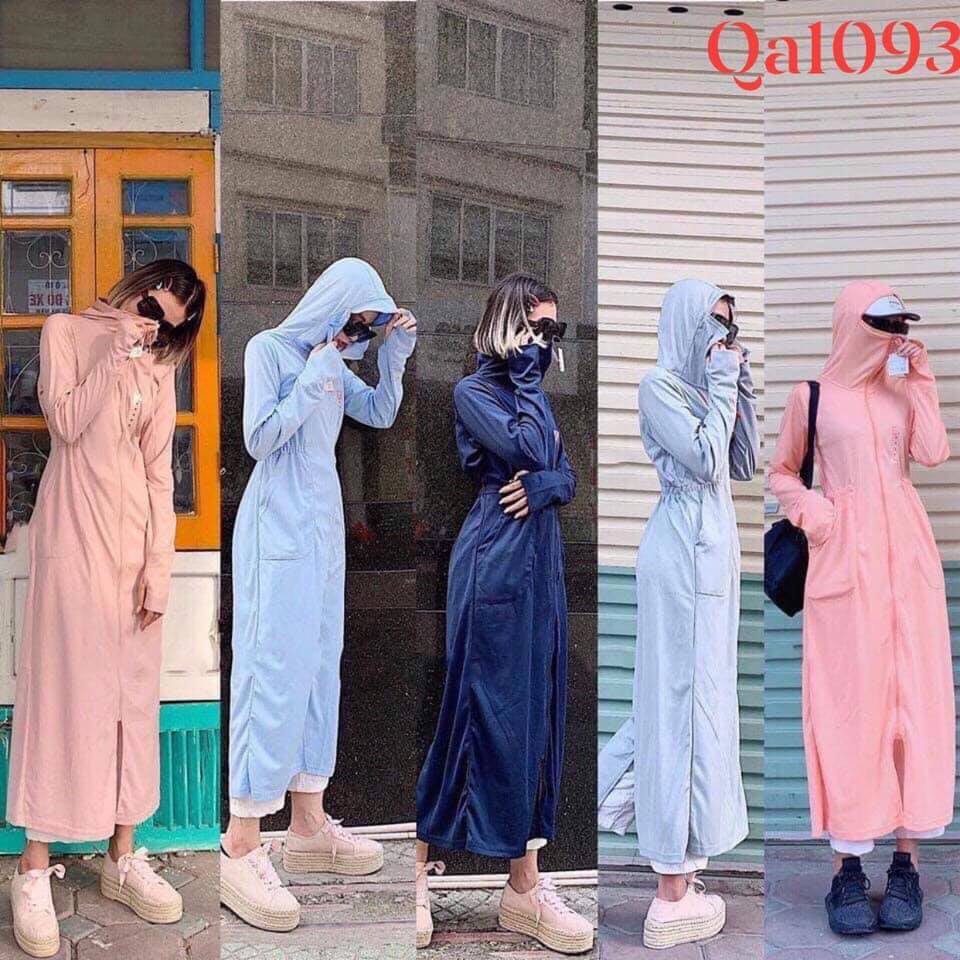 [Vải kim cương loại 1] ÁO Chống Nắng Nữ Thông hơi dáng dài 2020 | BigBuy360 - bigbuy360.vn