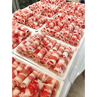 [CHỈ GIAO HÀNG TẠI HÀ NỘI] Ba chỉ bò mỹ khay 500gr