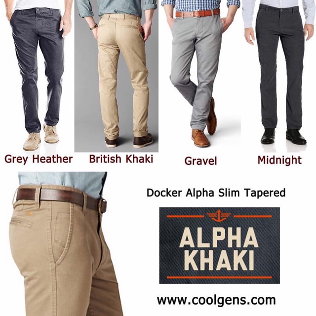 Quần Kaki Docker nam