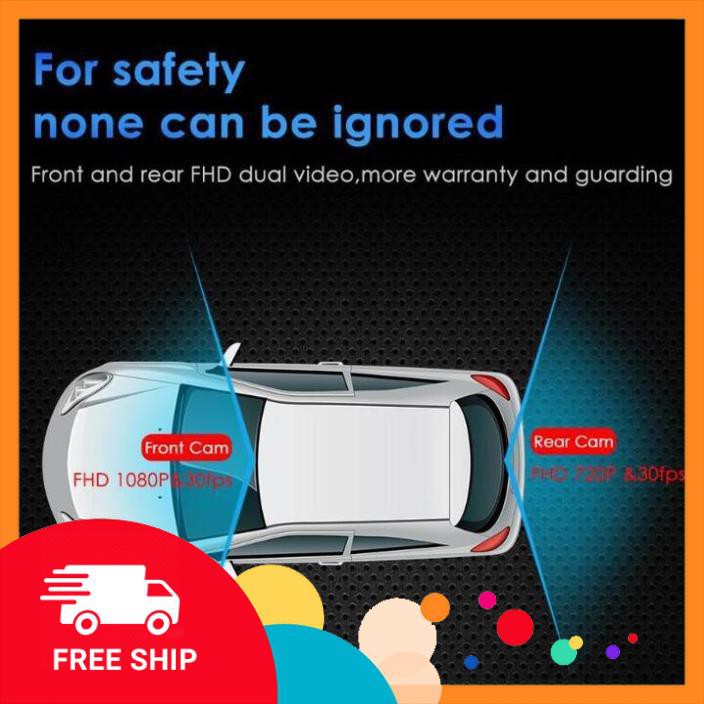 HÀNG CHÍNH HÃNG FREESHIP Camera hành trình K10 Kèm camera lùi Wifi GPS | BigBuy360 - bigbuy360.vn