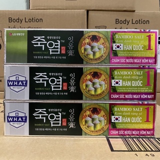 Kem đánh răng Bamboo Salt hàn quốc chăm sóc nướu răng 140g