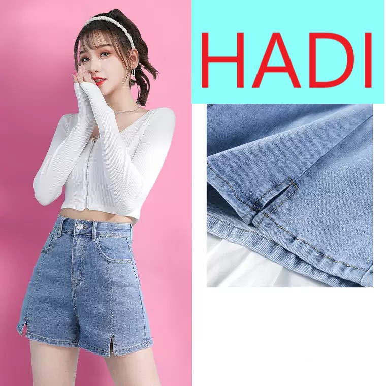 [ VIDEO THẬT ] QUẦN JEAN NGỐ LỬNG NỮ XẺ ĐÙI FORM RỘNG LƯNG CAO XANH NHẠT CAO CẤP HADI SIÊU GHIỀN HOT HIT