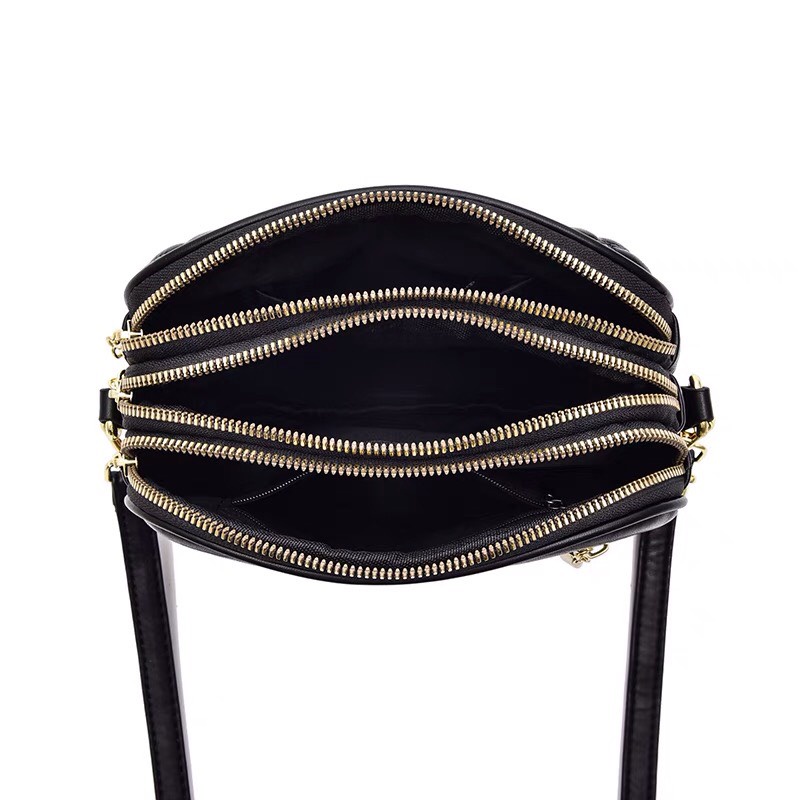 Túi Xách Nữ Đeo chéo vân vuông nổi HaNa