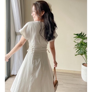 Đầm TIENA - Đầm thắt dây đan eo