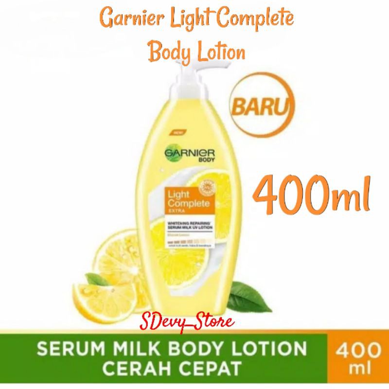 (Hàng Mới Về) Sữa Dưỡng Thể Garnier Sakura Trắng Da 400ml