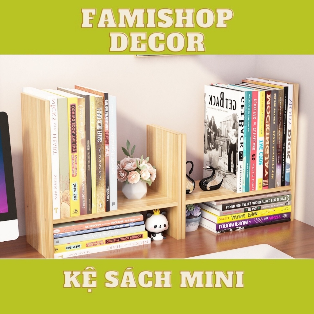 Kệ Sách Mini Để Bàn Đa Năng Sinh Viên