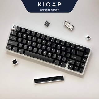 Bộ keycap Wob (White on black) ABS Doubleshot | Nút bàn phím cơ | Hàng sẵn | Kicap