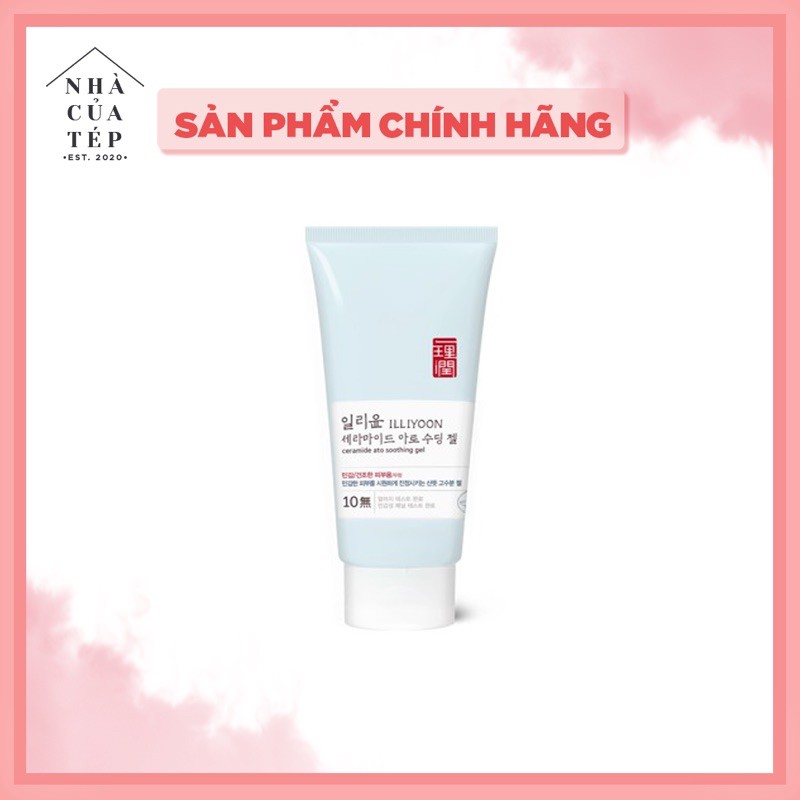 Gel dưỡng ẩm da mặt và toàn thân ILLIYOON Ceramide Ato Soothing Gel (30ml, 150ml & 175ml)