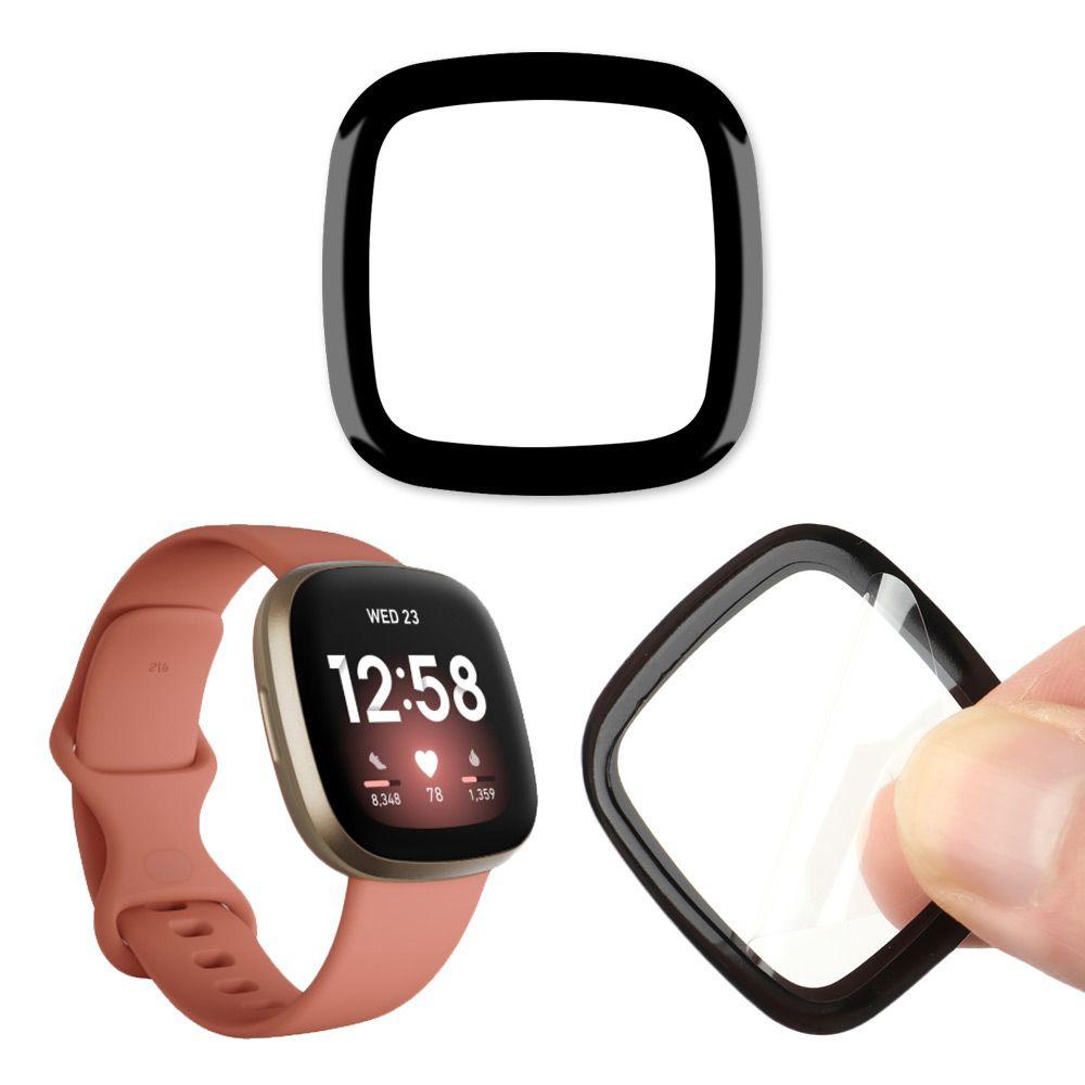 MYRONGVN Miếng Dán 3D Bảo Vệ Màn Hình Chống Dấu Vân Tay Cho Đồng Hồ Thông Minh Fitbit Versa 2 3 Sense
