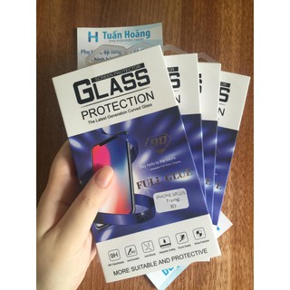 Kính cường lực iPhone 6 plus / Iphone 6s plus full màn full keo Glass 9H