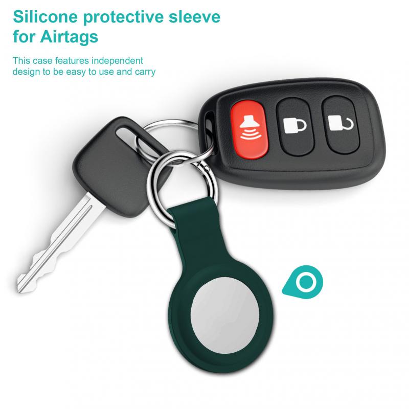 Vỏ Bọc Silicone Màu Trơn Bảo Vệ Toàn Diện Cho Thiết Bị Theo Dõi Vị Trí
