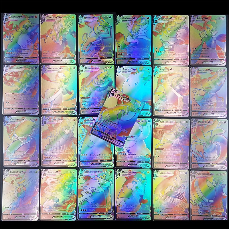 Bộ 100 Thẻ Bài Pokemon VMAX Shining TAKARA TOMY