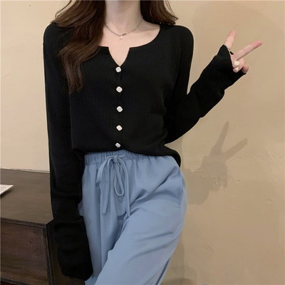 Áo Sweater Dệt Kim Thời Trang Mùa Thu Cho Nữ