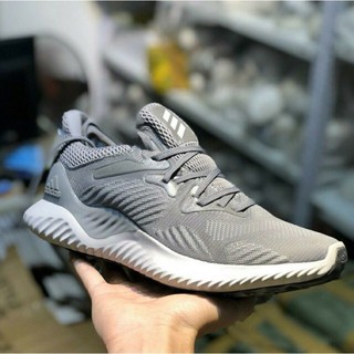 (có sẵn+full hộp) giầy sneaker Alpha bounce Xám Đế trắng nam  2019