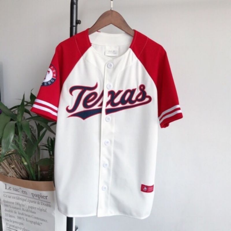 Áo thun bóng chày, tay lỡ, form rộng, in được theo yêu cầu---áo lớp, áo nhóm