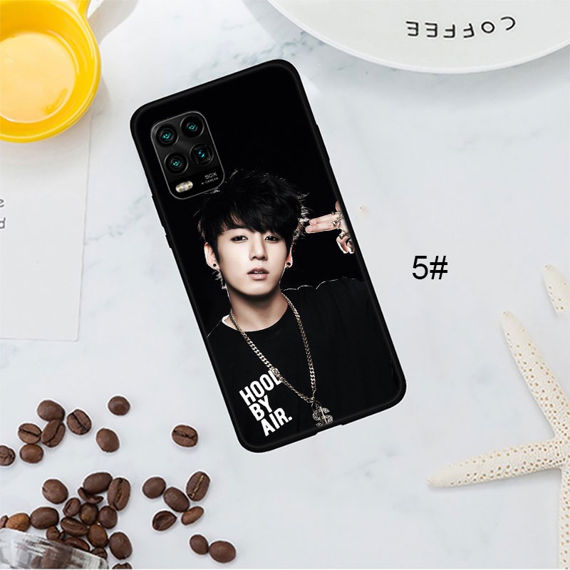 Ốp điện thoại silicon mềm hình Jeon Jungkook UI59 cho Xiaomi Mi Poco X3 X2 C3 F3 F2 Pro NFC GT MAX 3