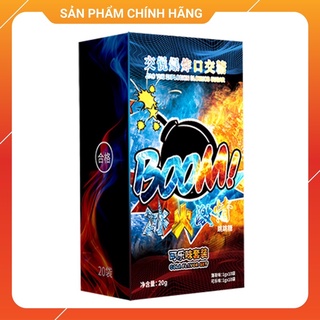 Kẹo nổ bạc hà, dâu