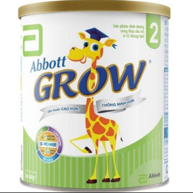 Sữa Bột Abott Grow Tăng Chiều Cao Số 2,3,4 lon 900g