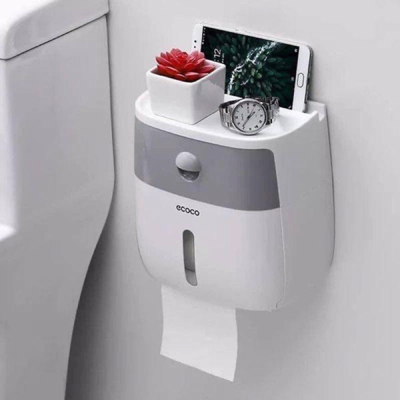 Hộp đựng giấy vệ sinh đa năng Ecoco