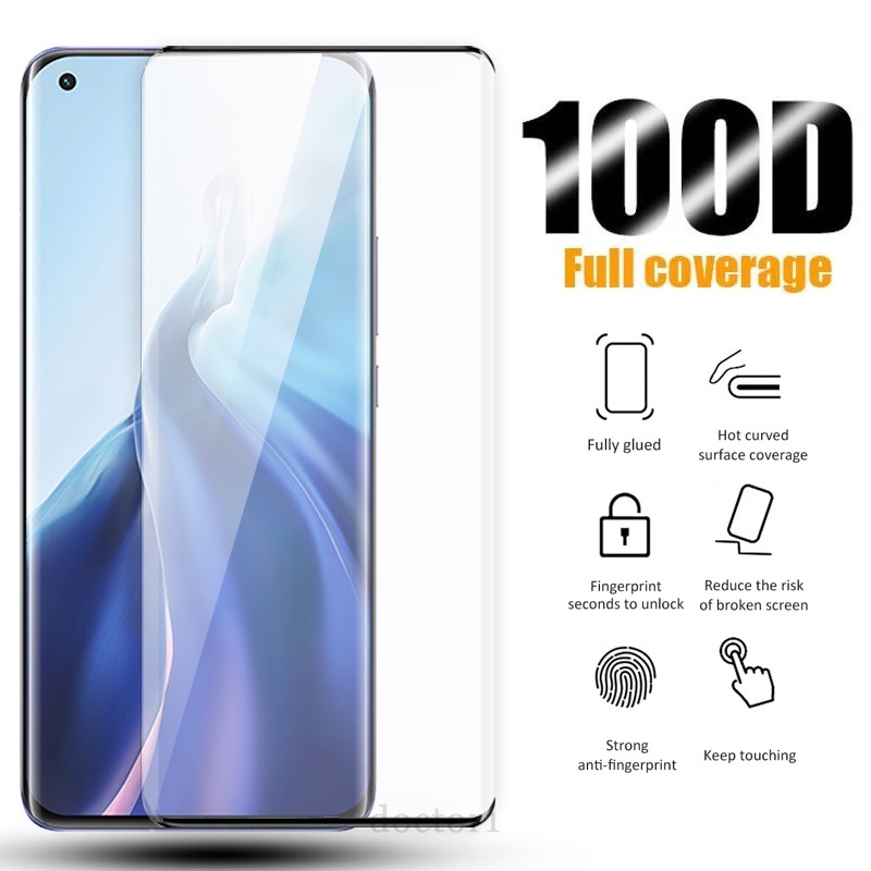 Kính Cường Lực Bảo Vệ Toàn Màn Hình Cho Xiaomi Mi 13 12 12s 11 10 Ultra Pro 10s Note 10 Lite Pro 5G 4G 2023
