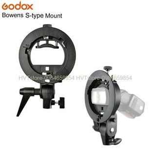 Gá đèn kẹp đèn chớp chụp hình cỡ nhỏ hãng Godox model S Bracket
