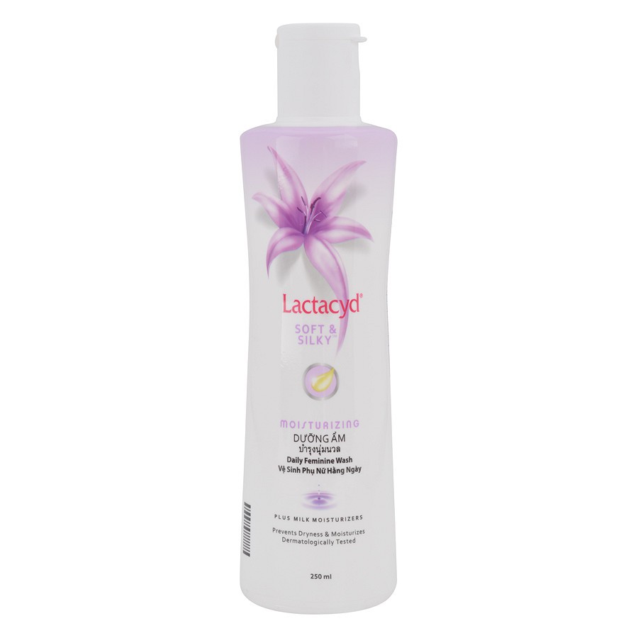 DUNG DỊCH VỆ SINH LACTACYD SOFT & SILKY 250ML