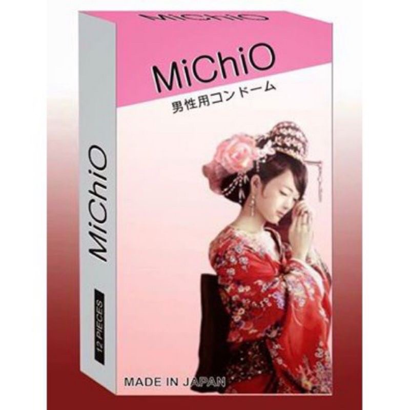 Bao cao su Michio Nhật Bản hộp 12 cái