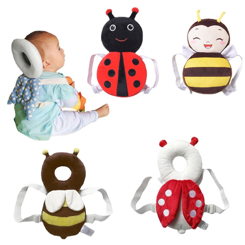 Gối cotton PP mềm bảo vệ đầu chống rơi cho bé