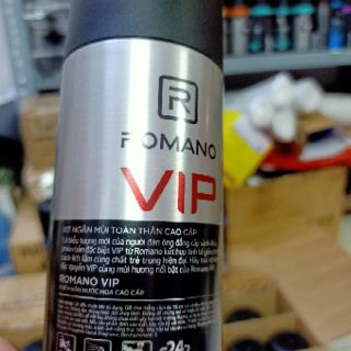 xịt khử mùi Romano