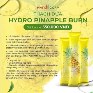 Thạch Dứa Giảm Cân Maxi Corp