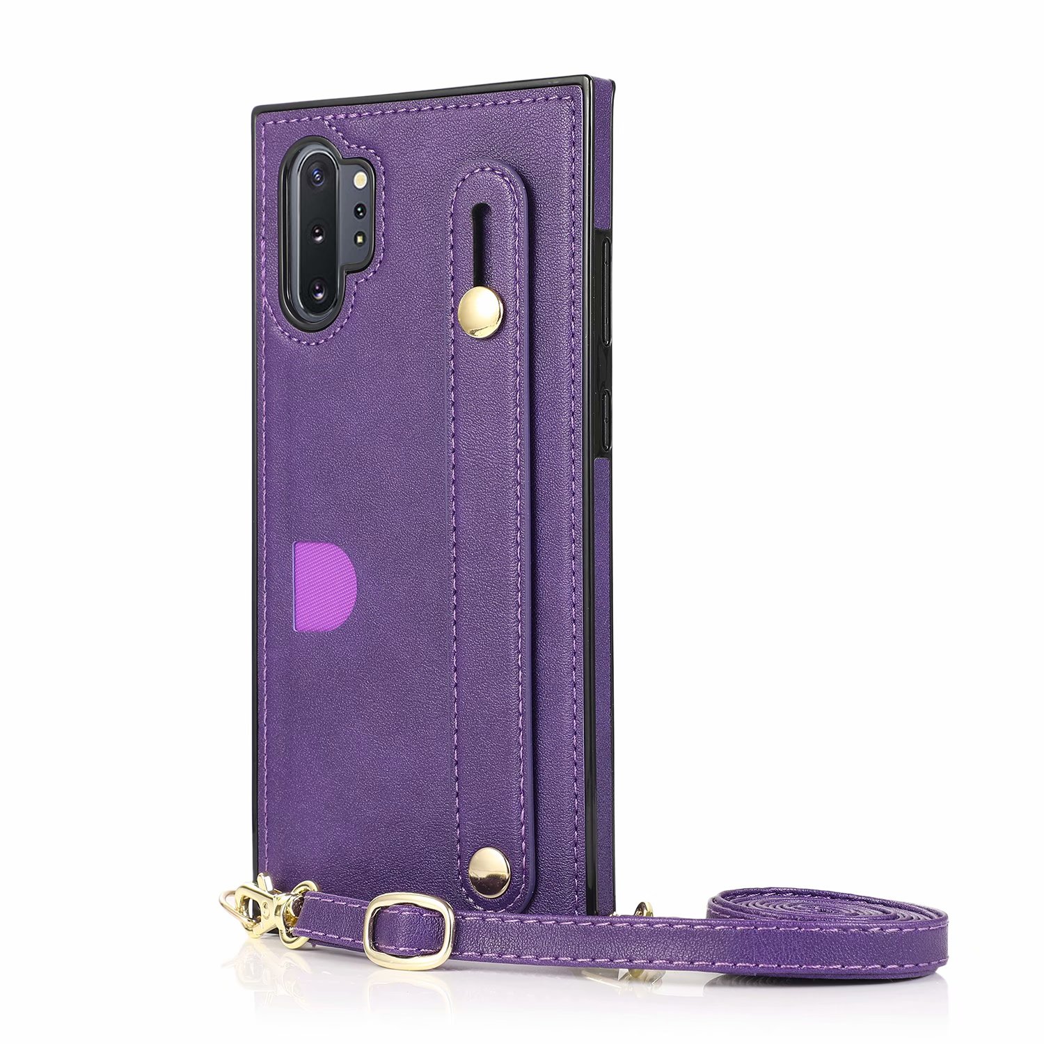 Ốp Điện Thoại Hình Vuông Có Dây Đeo Tay Cho Samsung Note10 Pro Note9 S9 + | BigBuy360 - bigbuy360.vn