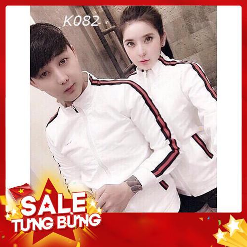 Áo khoác cặp Áo khoát đôi gió dù 2 lớp chống nắng cao cấp Guc viền tay hàng rất đẹp phong cách-M102 - Hàng nhập khẩu