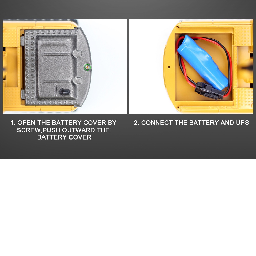 Mô Hình Xe Cần Cẩu Điều Khiển Từ Xa 2.4G 6CH Bằng Hợp Kim