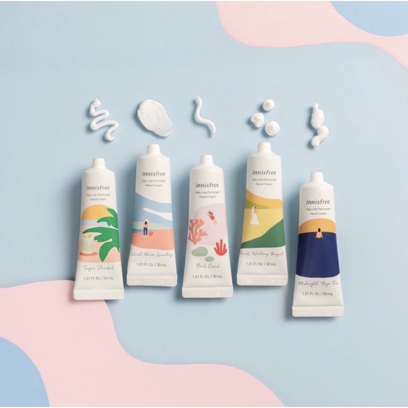 Kem Dưỡng Da Tay Innisfree Hương Nước Hoa Innisfree Jeju Life Perfumed Hand Cream