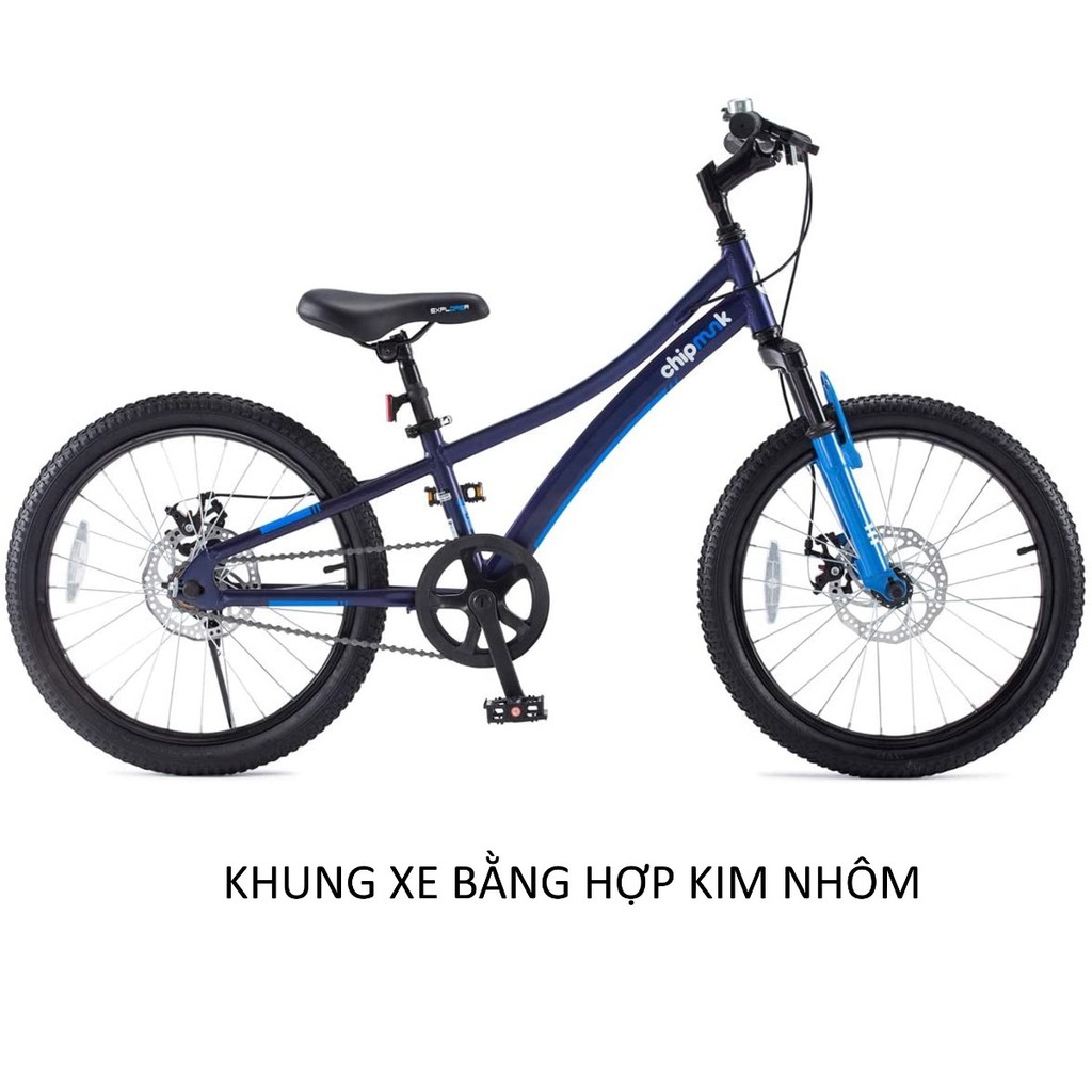 [NHẬP MÃ MYKINGBI TRỢ SHIP 150K] Xe đạp Royal Baby Explorer 20 inch - Xanh CM20-3/BLUE