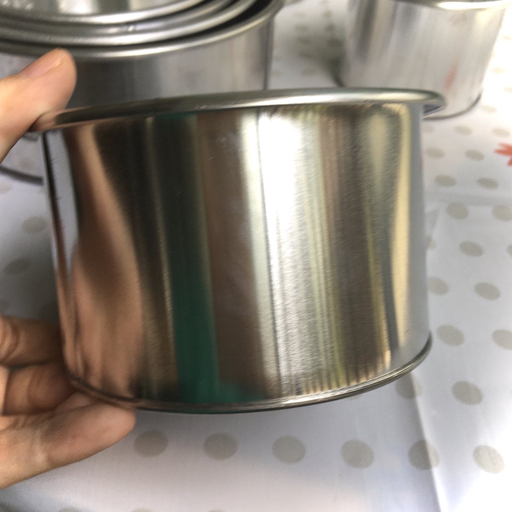 (Khuôn Tròn Đế Liền) Khuôn Làm Bánh bằng nhôm hình tròn nhiều kích thước