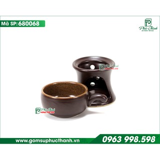Bếp đun cafe gốm sứ Bát Tràng gốm Phúc Thành