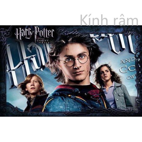 Kính mát gọng tròn kiểu Harry Potter thời trang