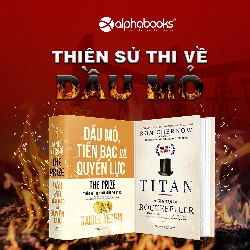 Sách - Dầu mỏ tiền bạc và quyền lực (bìa cứng) Tặng Kèm Sổ Tay Kế Hoạch | BigBuy360 - bigbuy360.vn