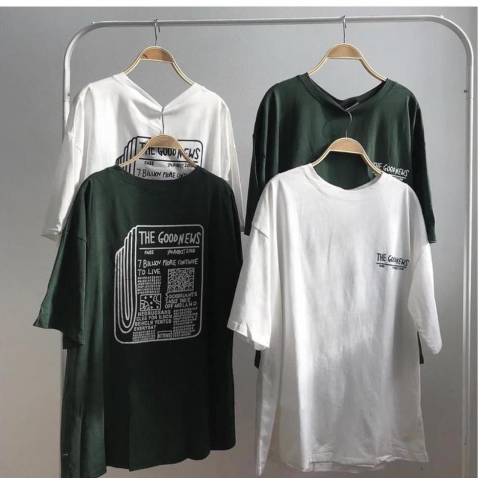 Áo Thun THE GOOD NEWS 2 Màu Unisex