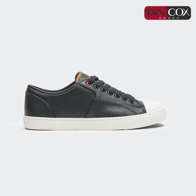 Giày Sneaker Da Nam DINCOX C11 Trẻ Trung, Năng Động Blackshiny