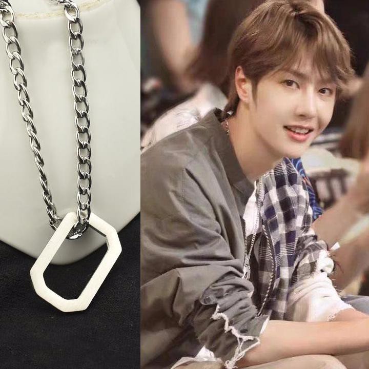 Vòng cổ Vương Nhất Bác XỎ ZERO dây chuyền thời trang nam nữ unisex