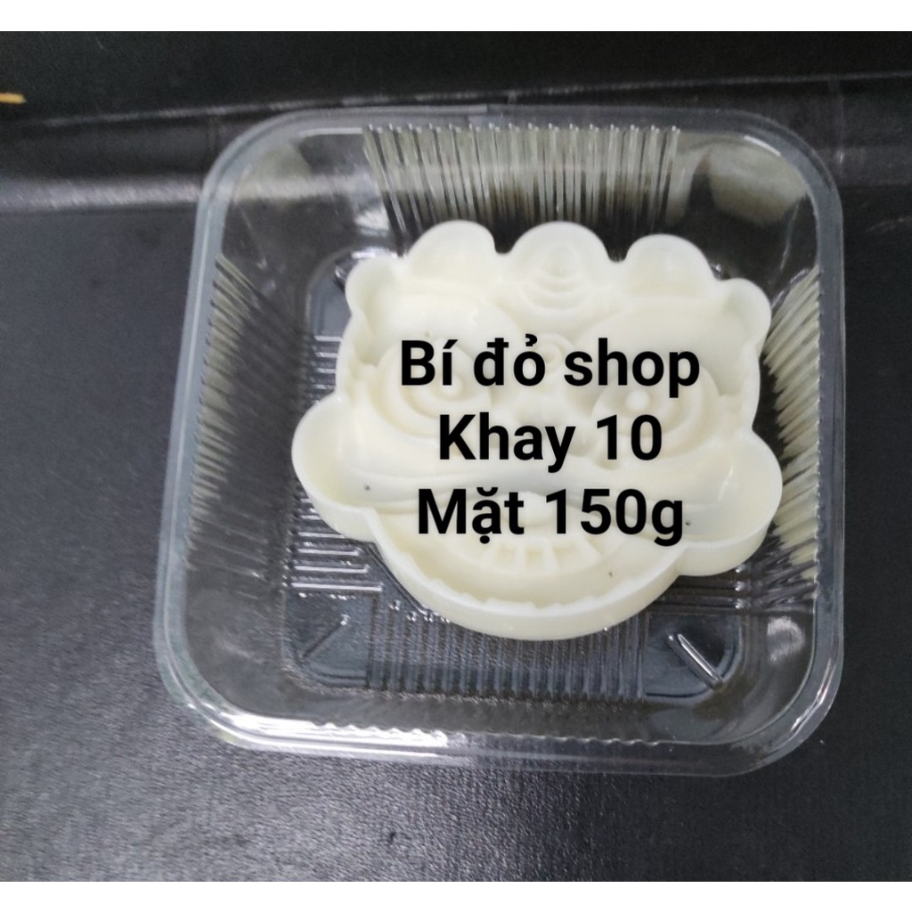 Bộ khuôn trung thu lò xo nhựa thường 2021 LÂN 150g 1 mặt 1 nhấn