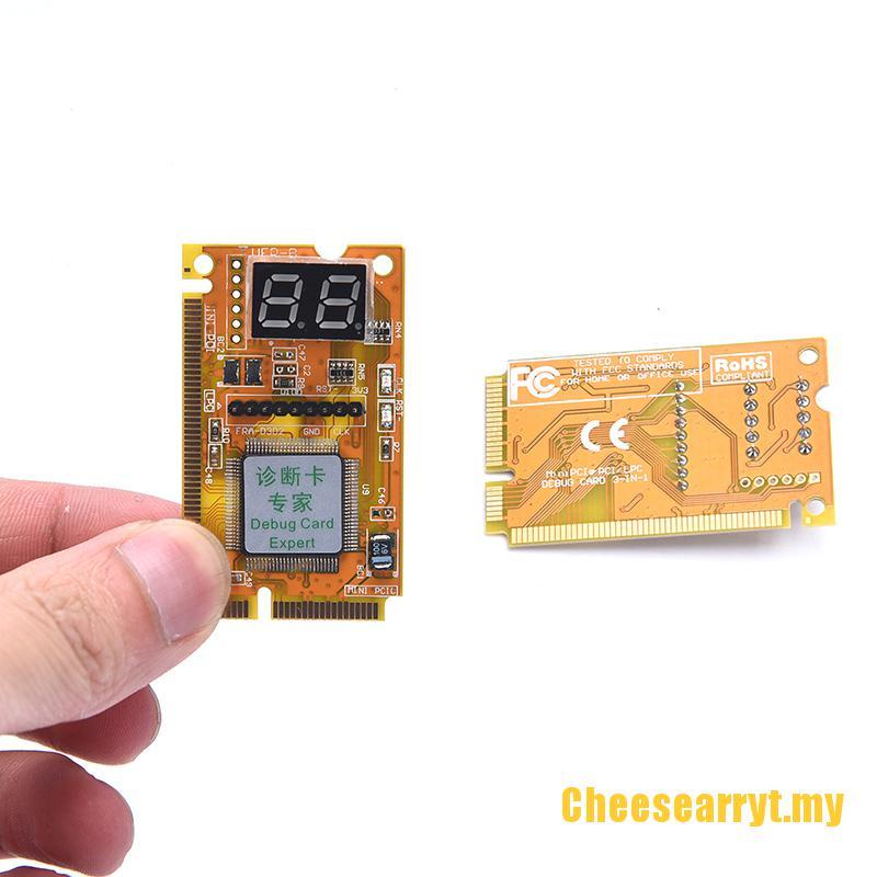 Thiết Bị Chẩn Đoán Lỗi 3 Trong 1 Pci-E Lpc Pc Laptop Thẻ | BigBuy360 - bigbuy360.vn