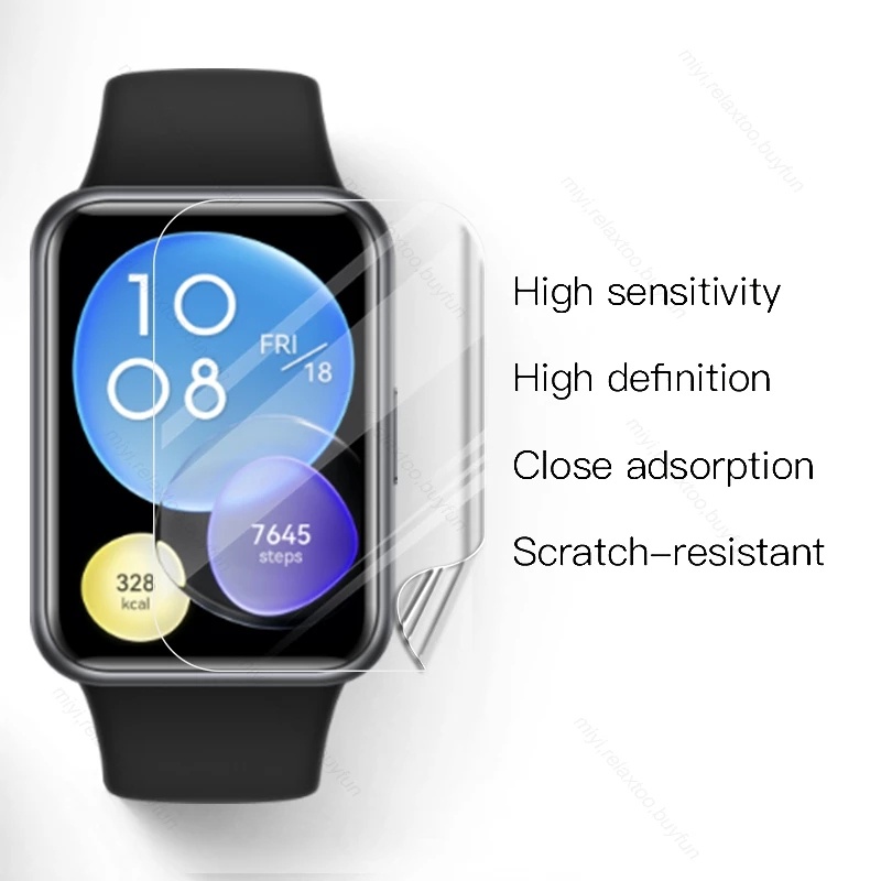 Miếng Dán Mềm Bảo Vệ Màn Hình Cho Đồng Hồ Thông Minh Huawei Watch Fit 2 Fit2